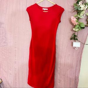 Plain Red Dress